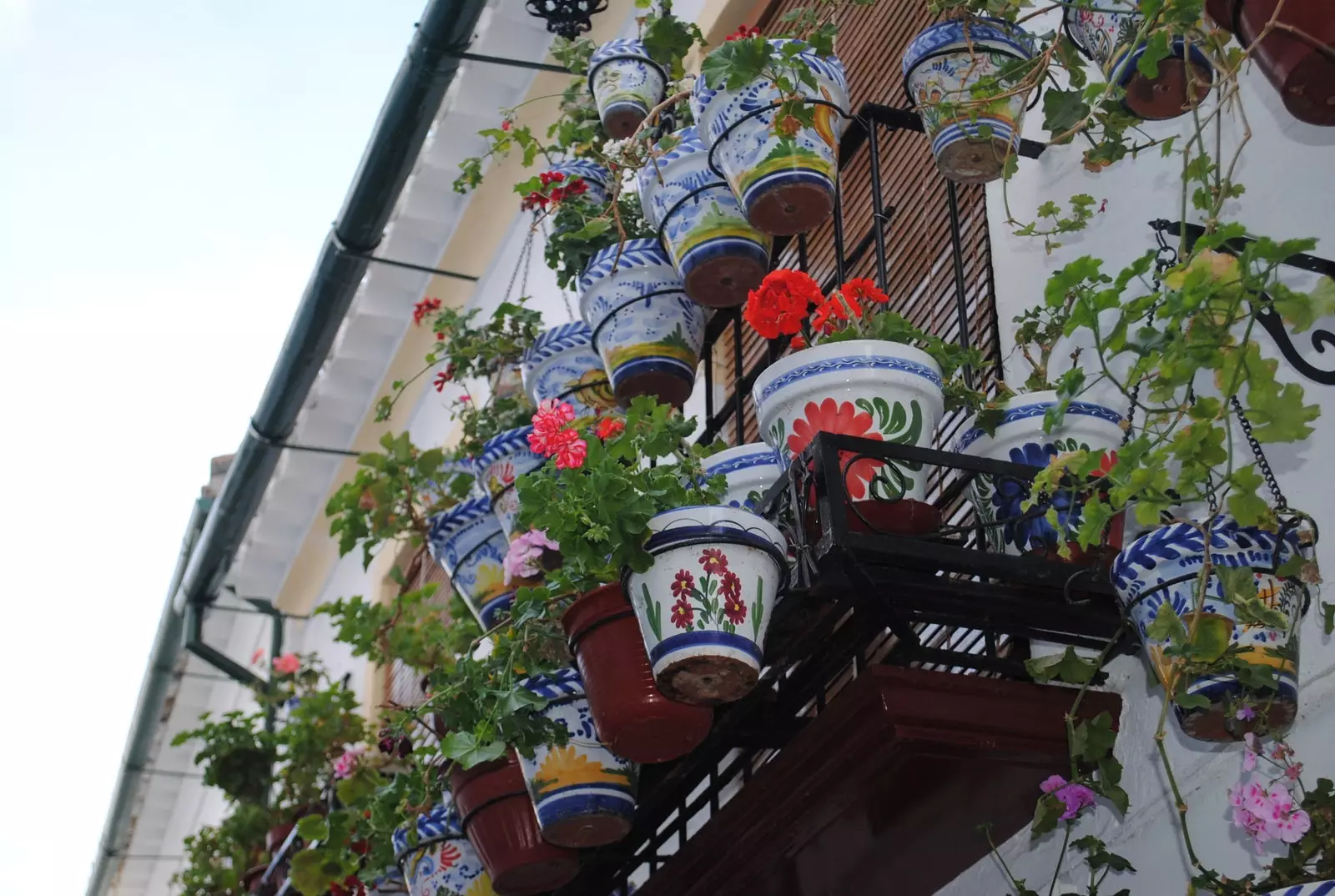 Balkon Priego de Córdoba Noperschaft vun der Villa