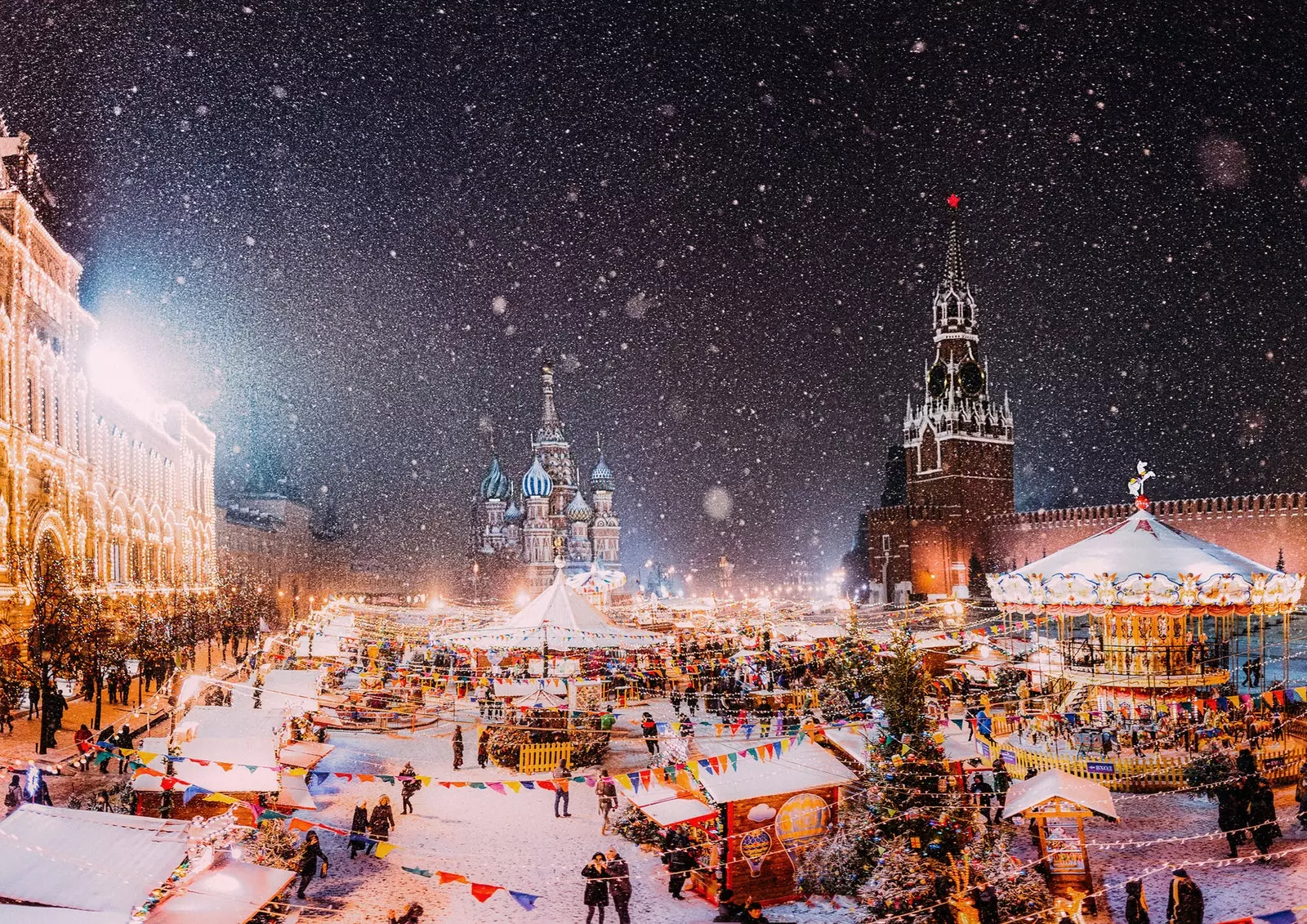 Москва на Різдво