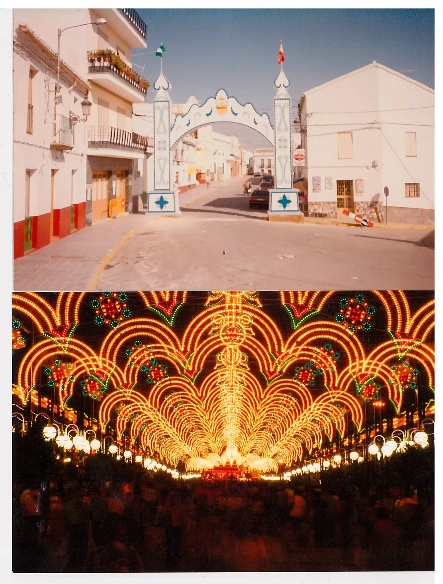 Puente Genil is the guinea pig here Christmas lights from all over the world are tested