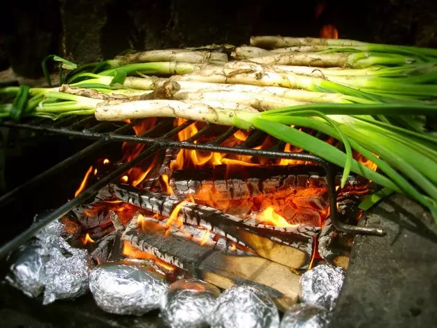 Gegrillte calçots