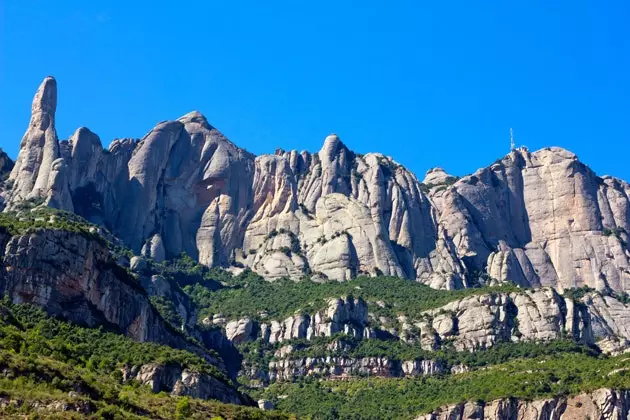 Die launischen Formen von Montserrat