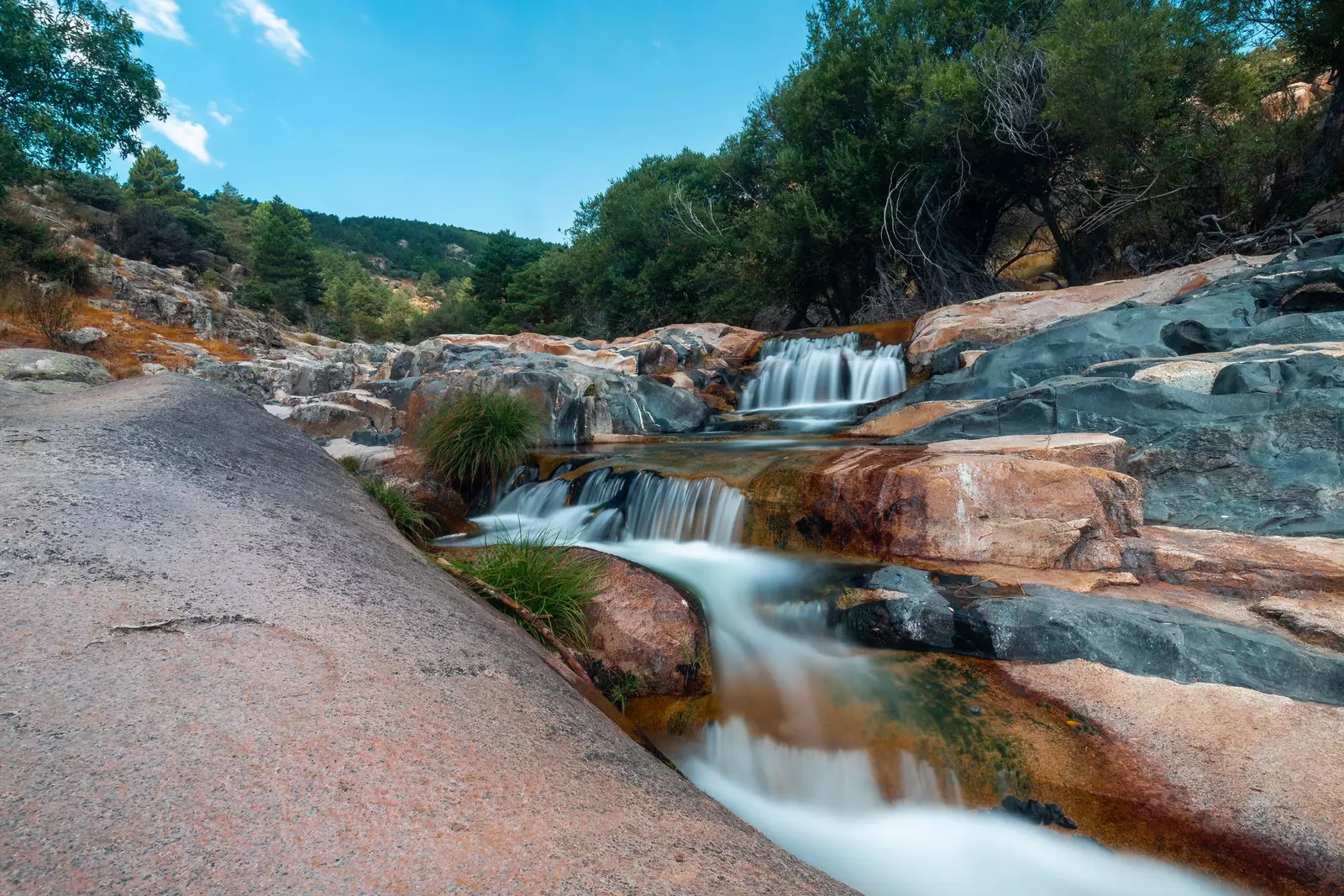 Eist Zil ass de grénge Pond vu La Pedriza