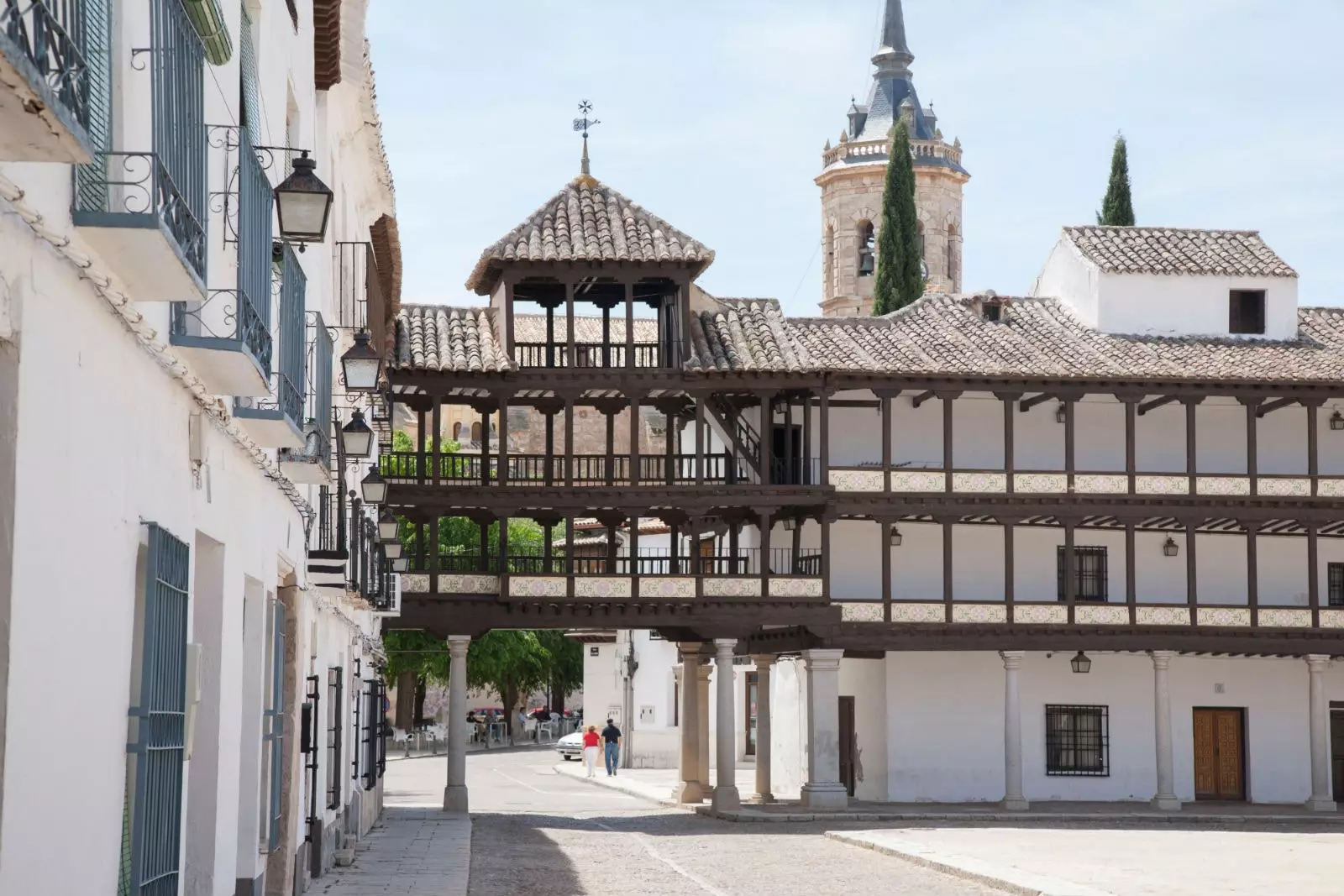 Quảng trường chính của Tembleque.