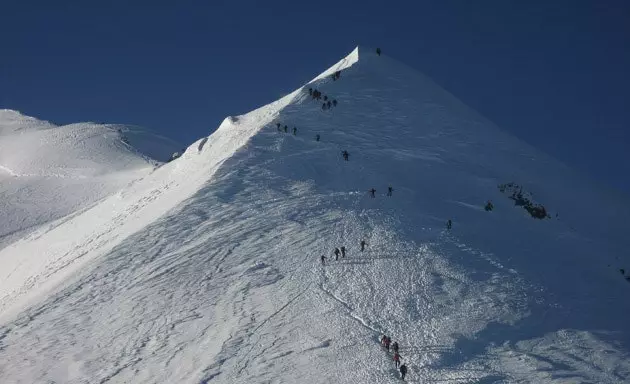 Wéi de Mont Blanc ze klammen