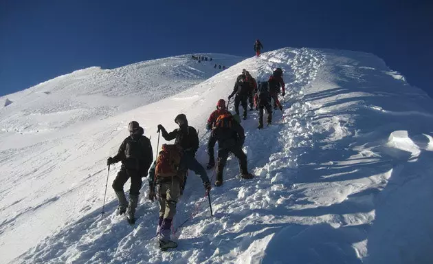 Hogyan lehet megmászni a Mont Blancot