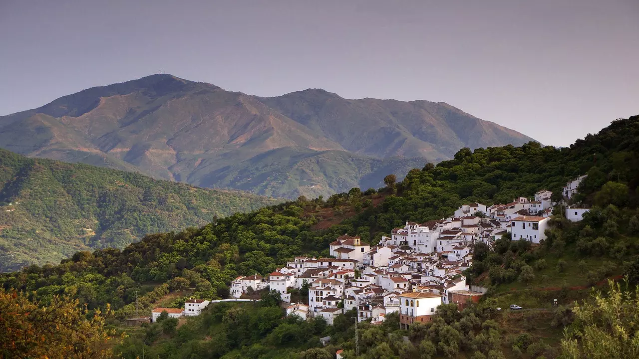 Benalauría, orașul pentru a descoperi inima verde a orașului Malaga