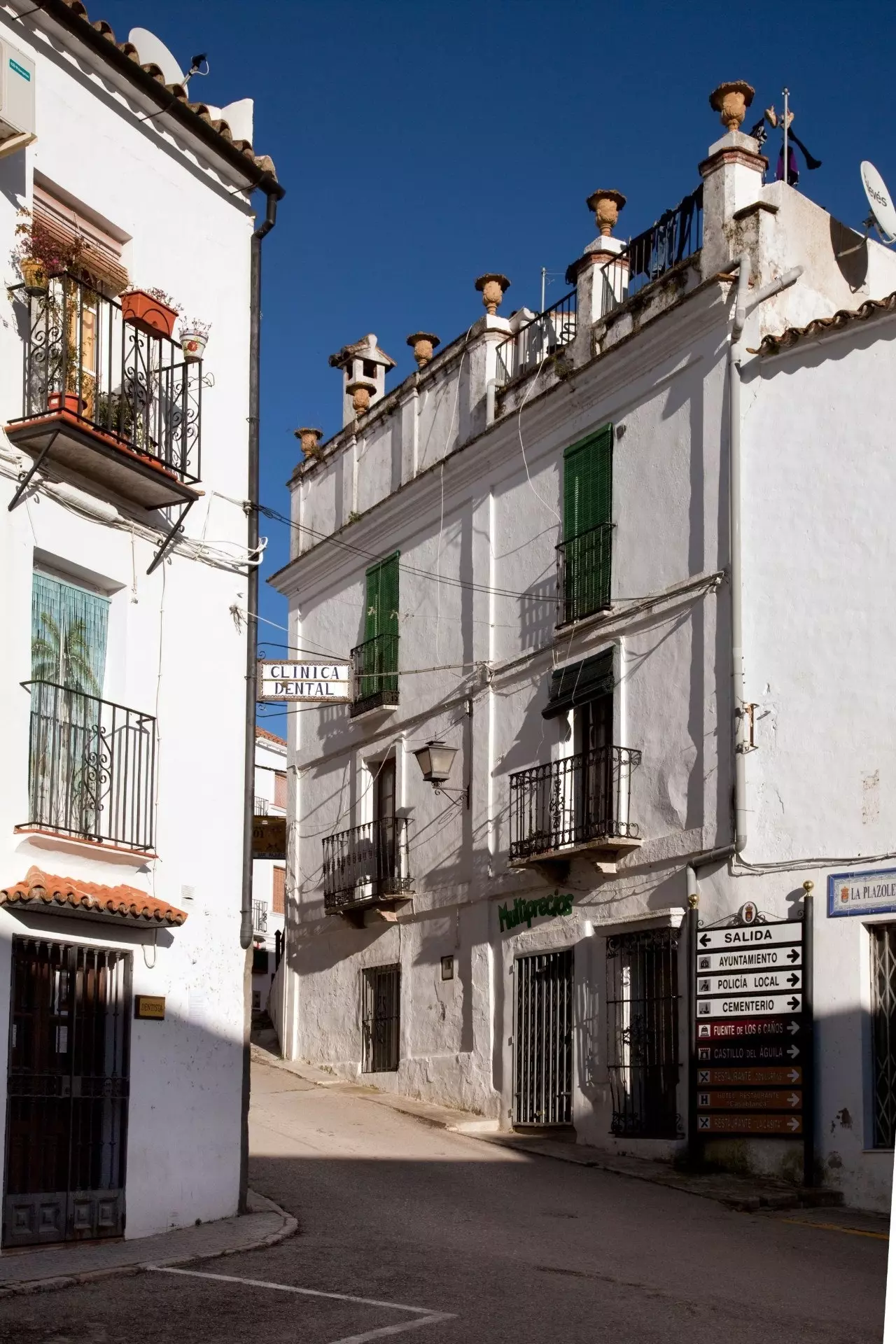 Een smal straatje in Gaucín