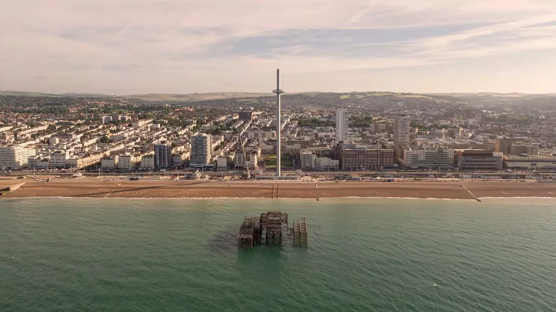 Menara observatorium tertinggi di dunia ada di Brighton