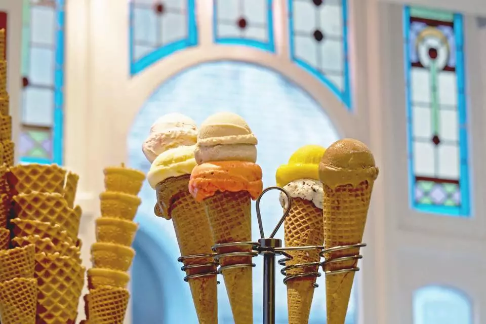 Aiskrim artisanal di Koen