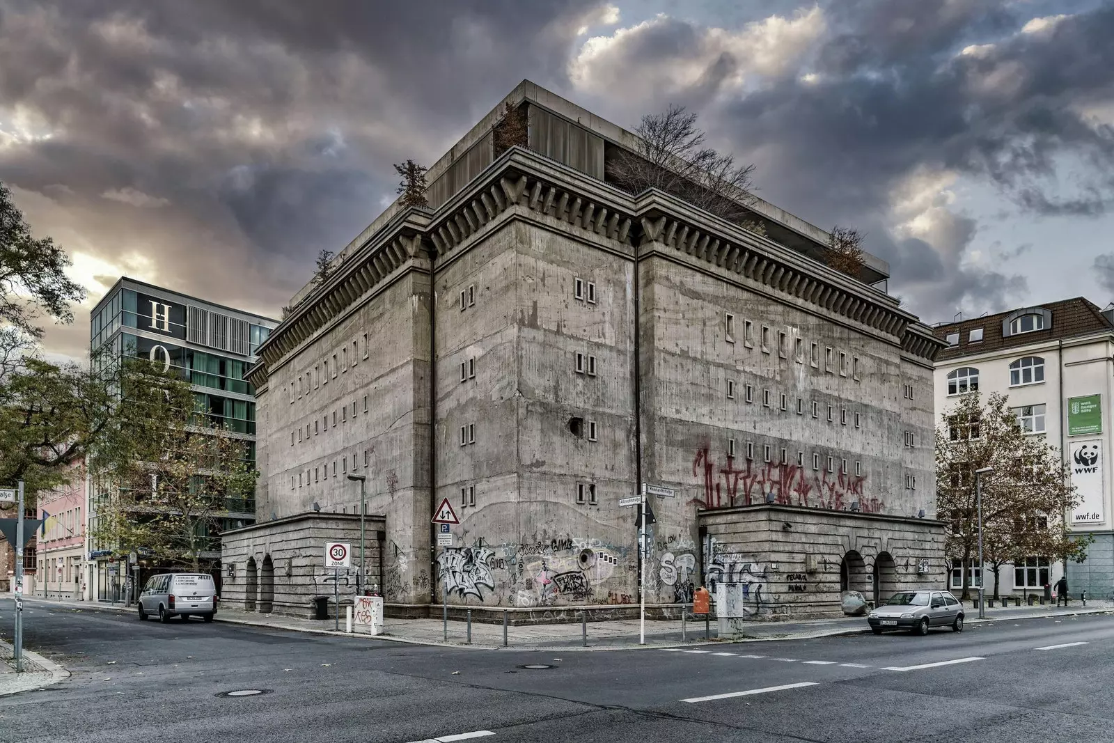 Sammlung Boros qalereyasının yerləşdiyi bunker.