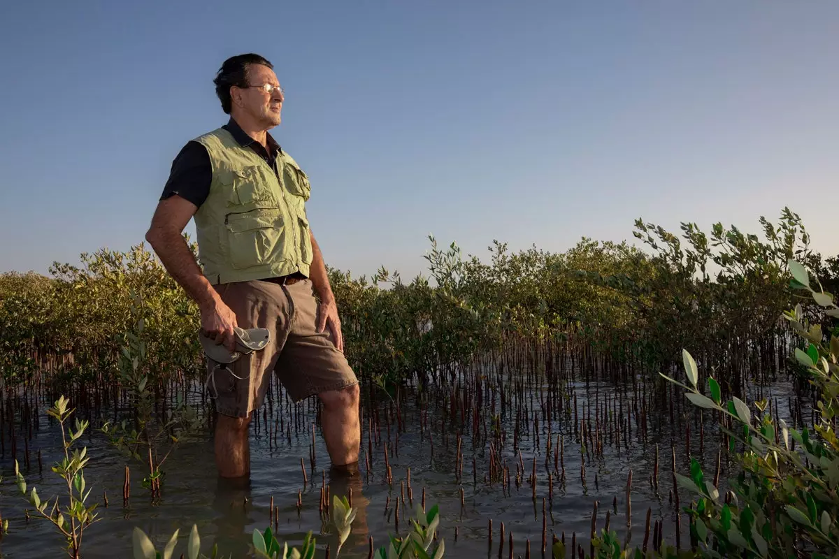 Carlos Duarte biologiste marin et océanographe immergé dans le projet 2050 dédié à la récupération des océans