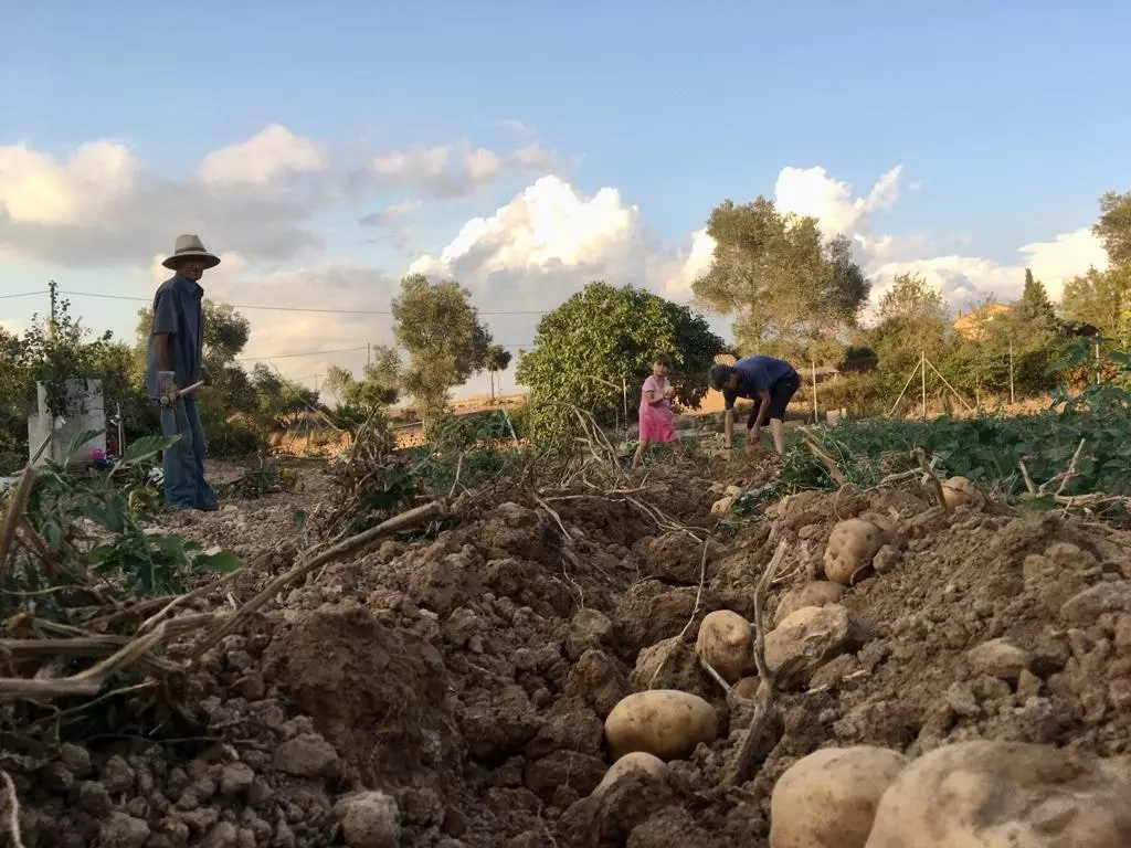 Familja e Núria Pujols në Riner