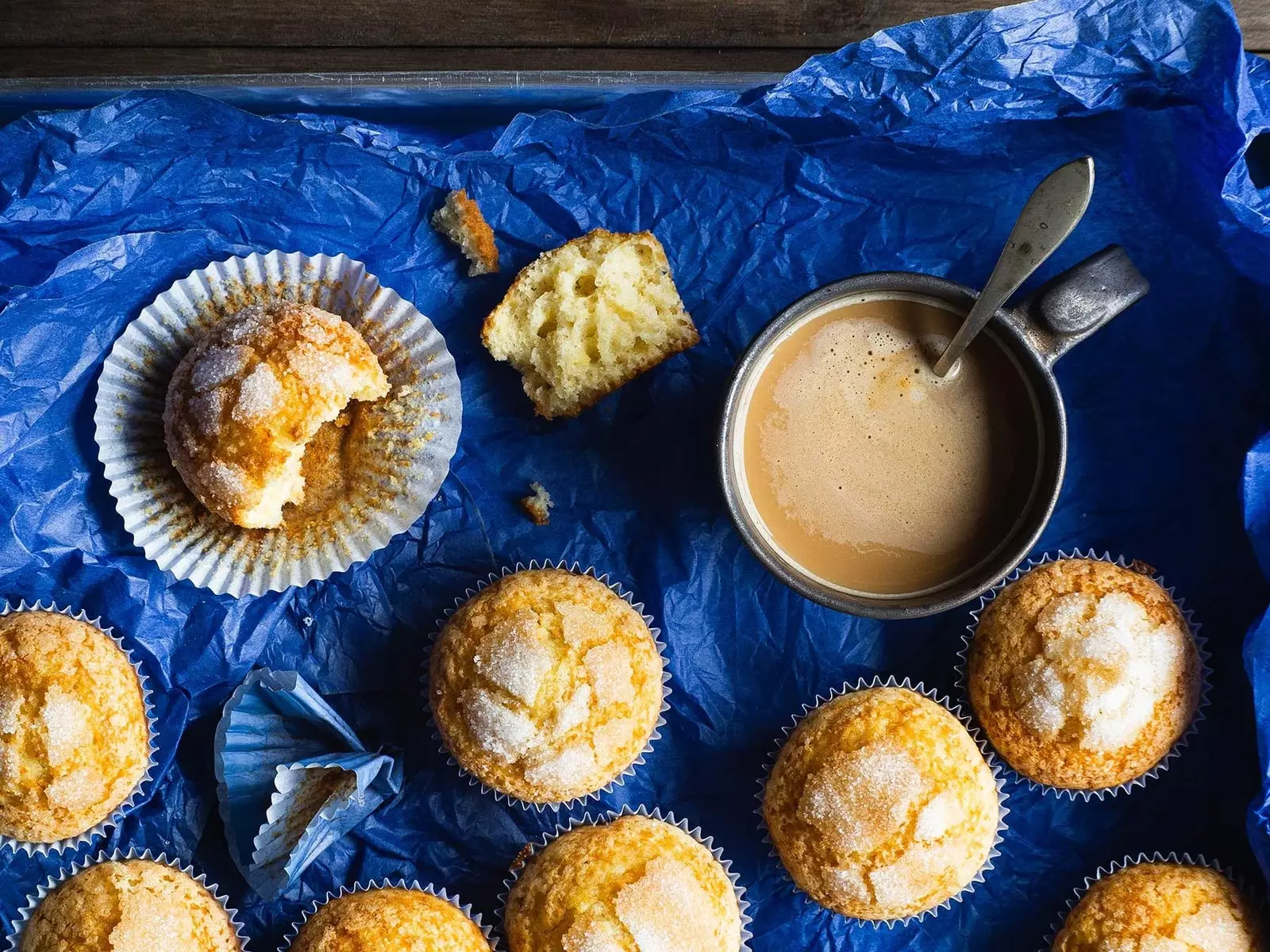 Cupcakes homemade.