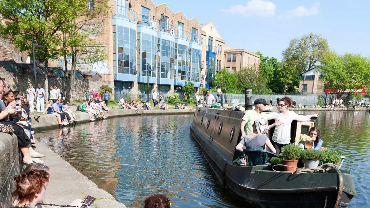 Regent's Canal eller Venedig i London