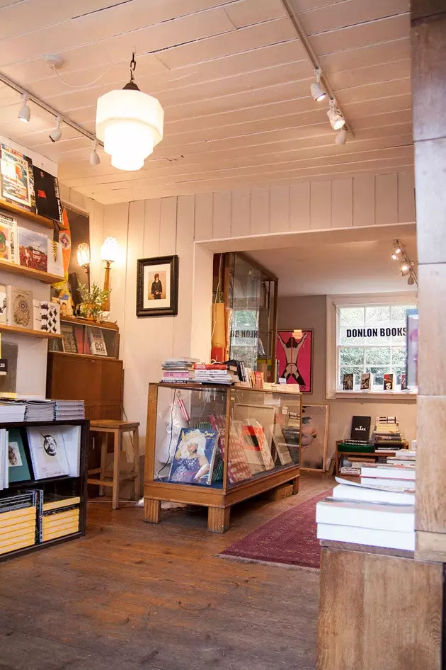 Donlon bookstore interior