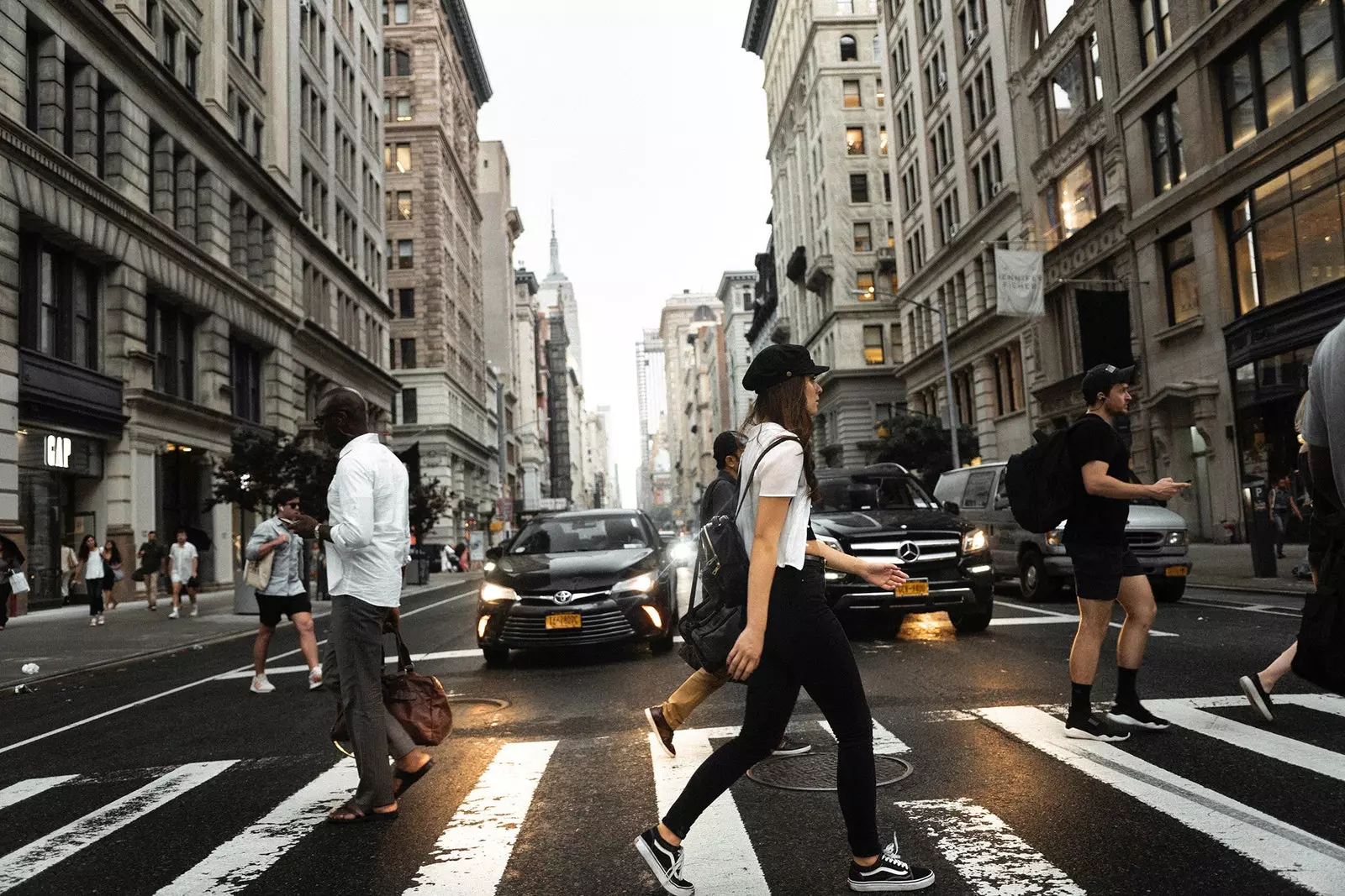 Zebra crossing fi New York