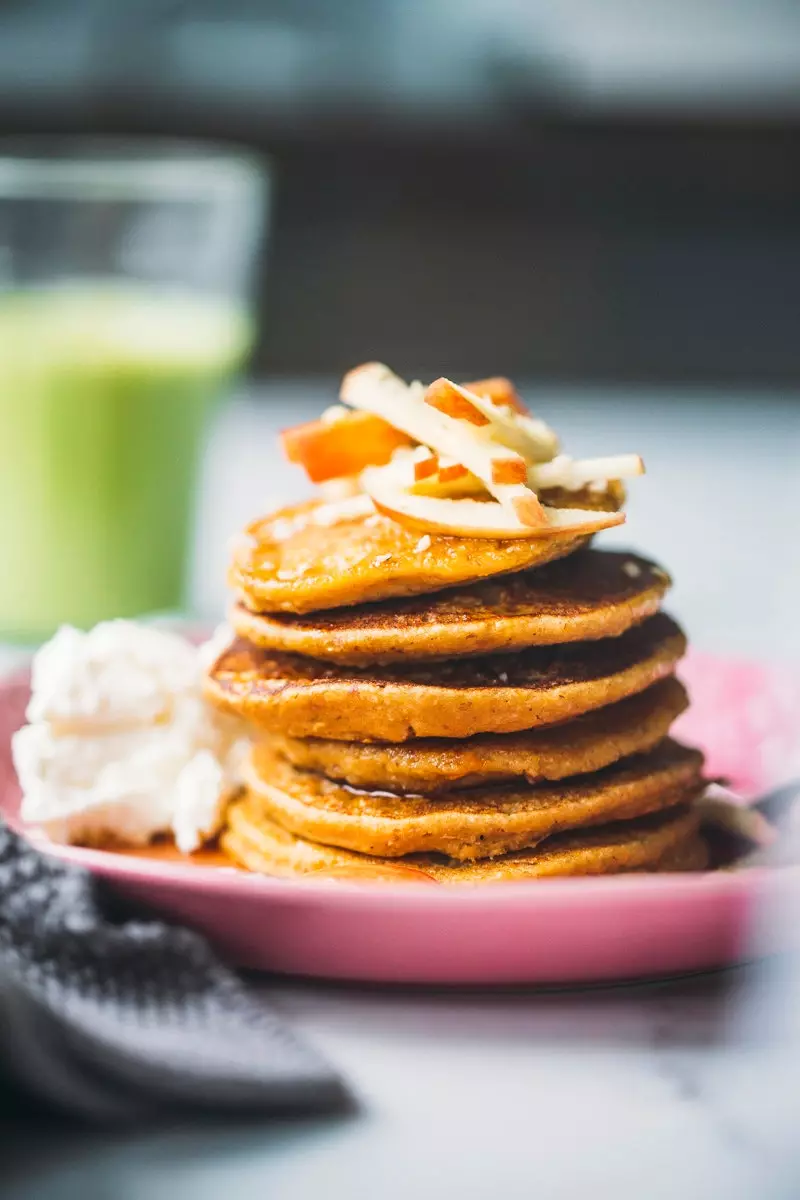 Chlo Sucre veganistische pannenkoeken.