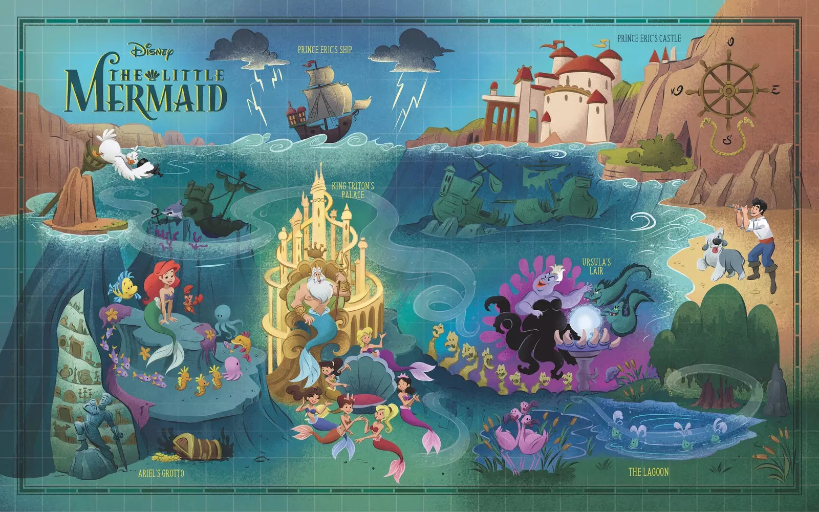 Disney Maps Магичен атлас на филмовите што ги знаеме и сакаме