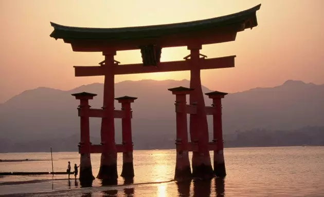 Potěšení Japonska Miyajima