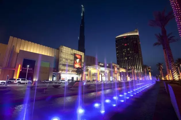 Le centre commercial de Dubaï