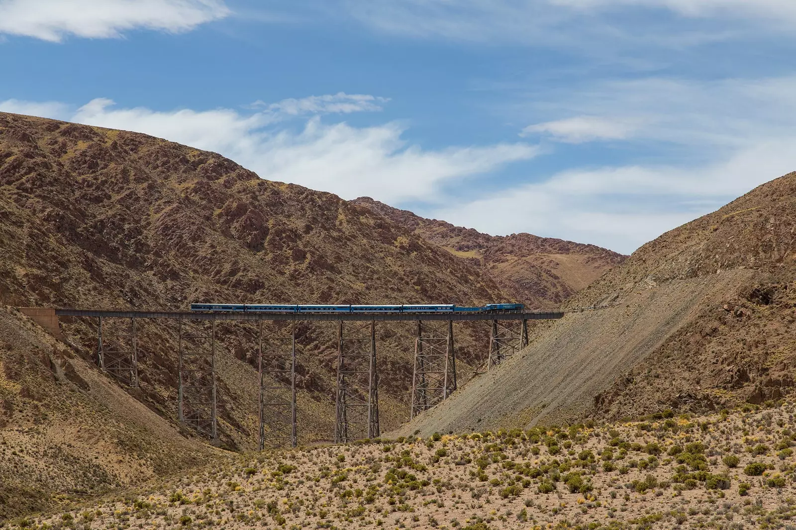 Un viatge al tren als núvols