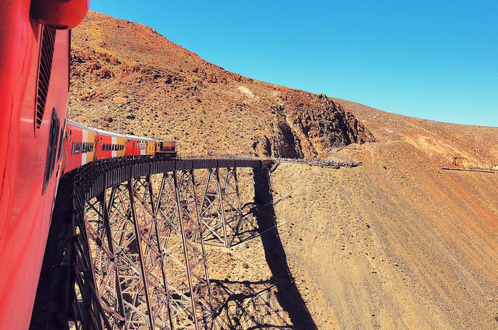 L'un des trains les plus hauts du monde