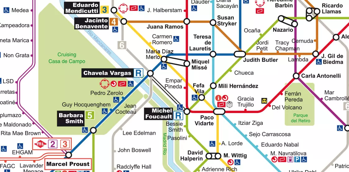 Mapa metroa u Madridu spašava LGBTIQ sjećanje