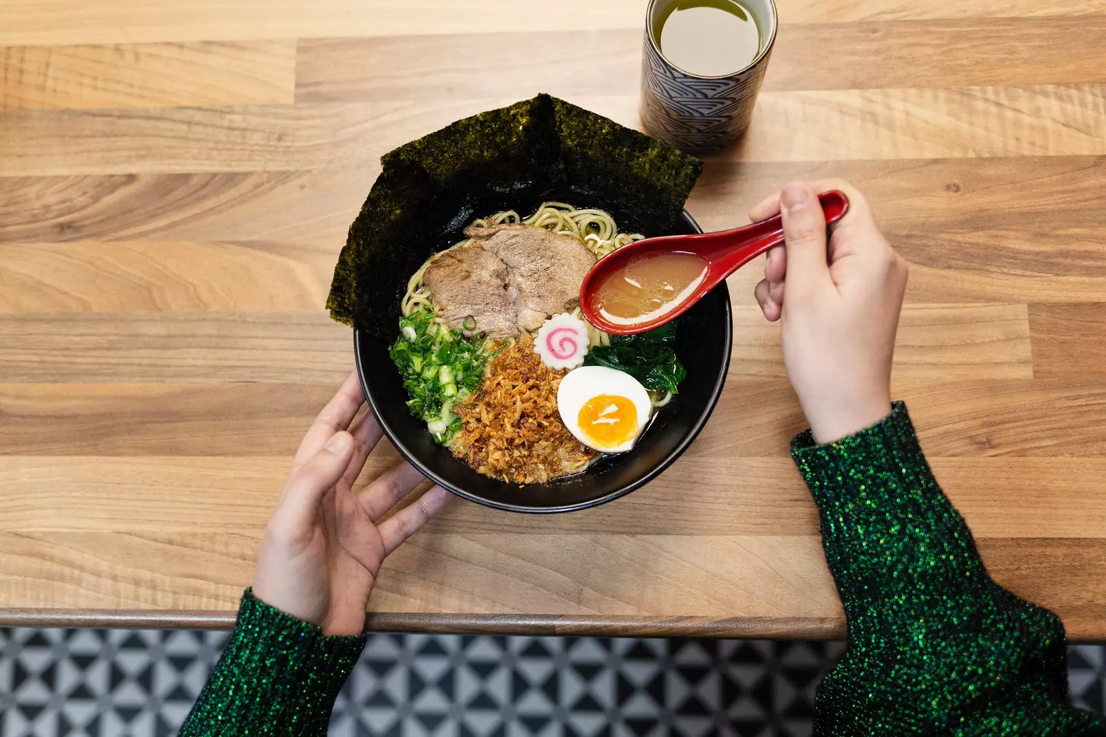 Du finner den beste ramen og tonkotsu-buljongen i Madrid på Ran Ran Tei