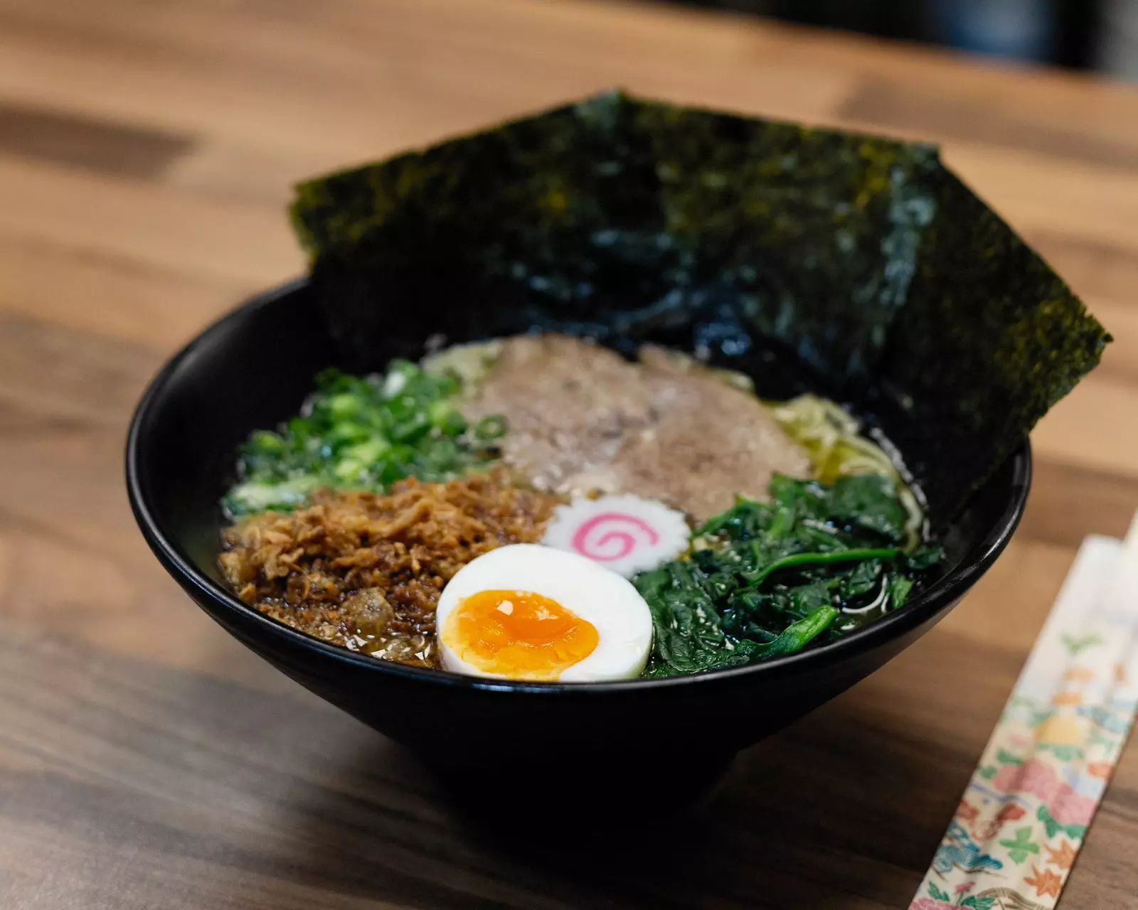 Tonkatsu ramen a Ran Ran Tei-től