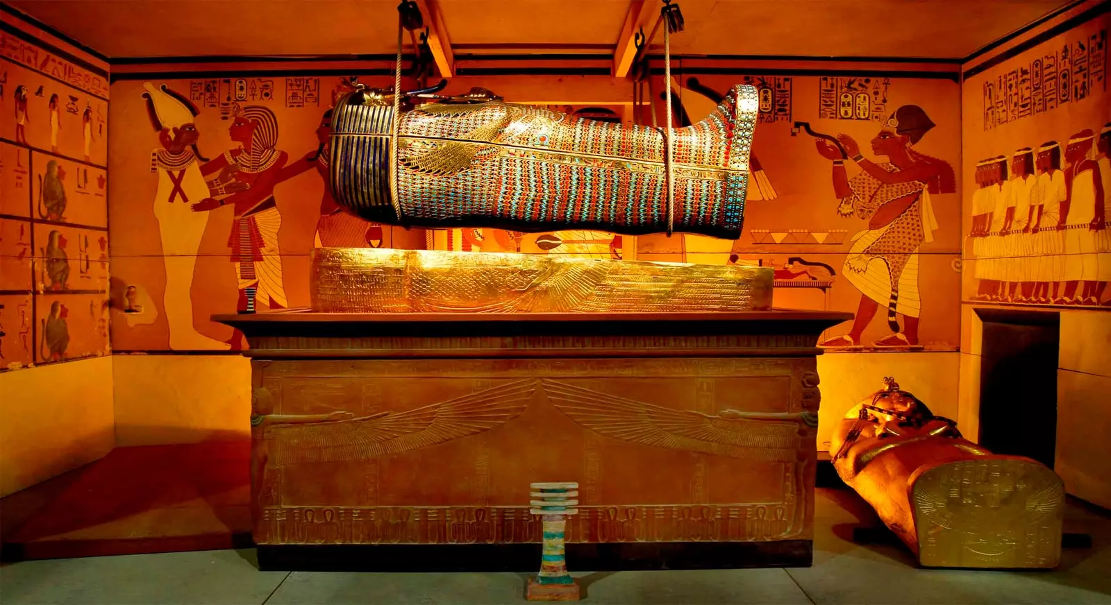 La tombe de Toutankhamon et ses trésors