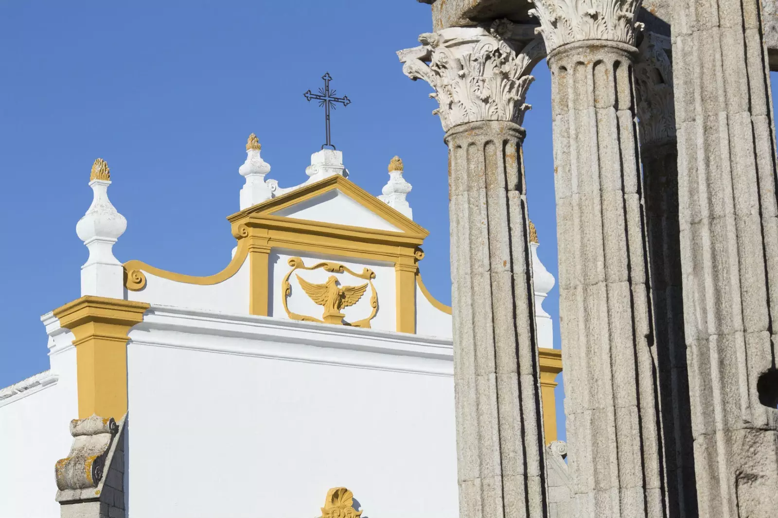 Römischer Tempel der Diana in Évora.