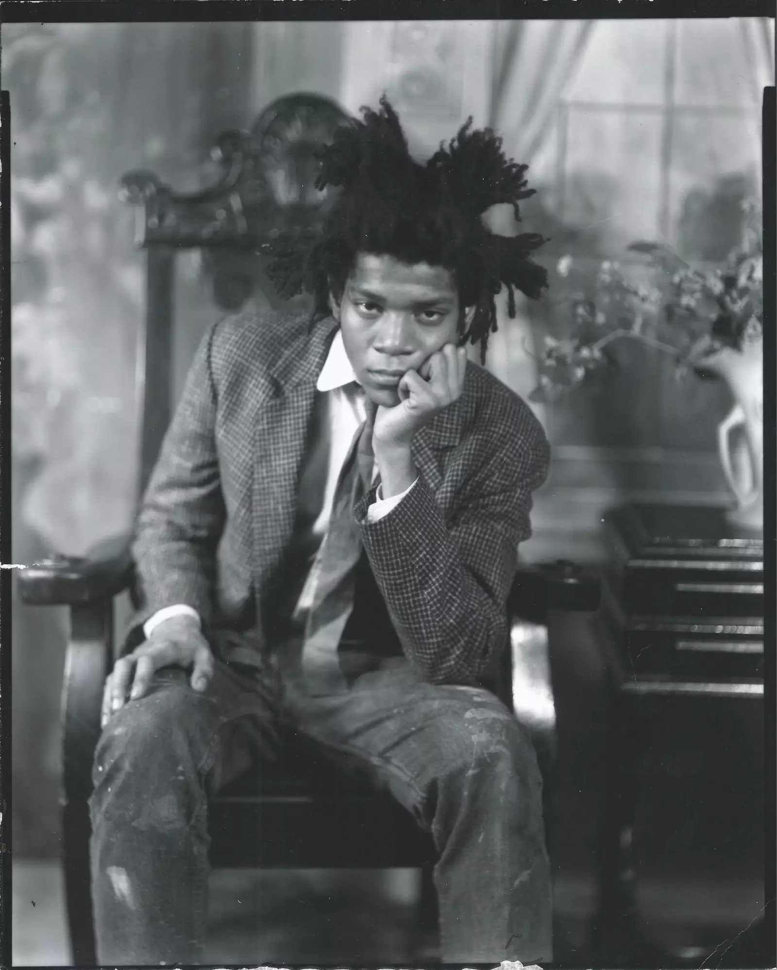 Jean-Michel Basquiat nel 1982