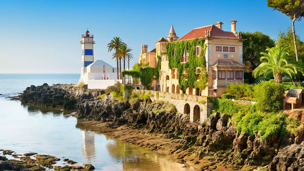 Cascais, piękna portugalska dziewczyna