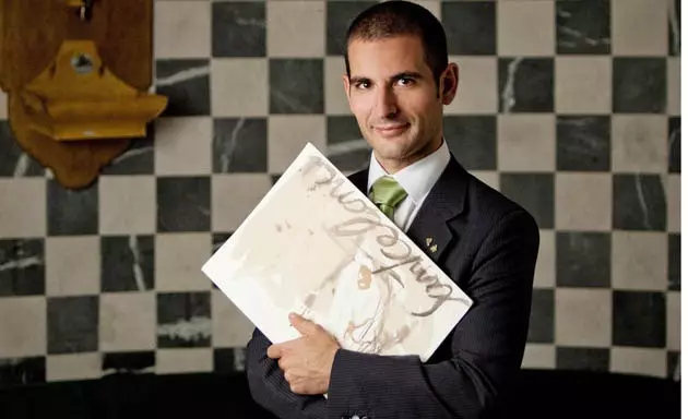 Abel Valverde maitre fra Santceloni-restauranten.