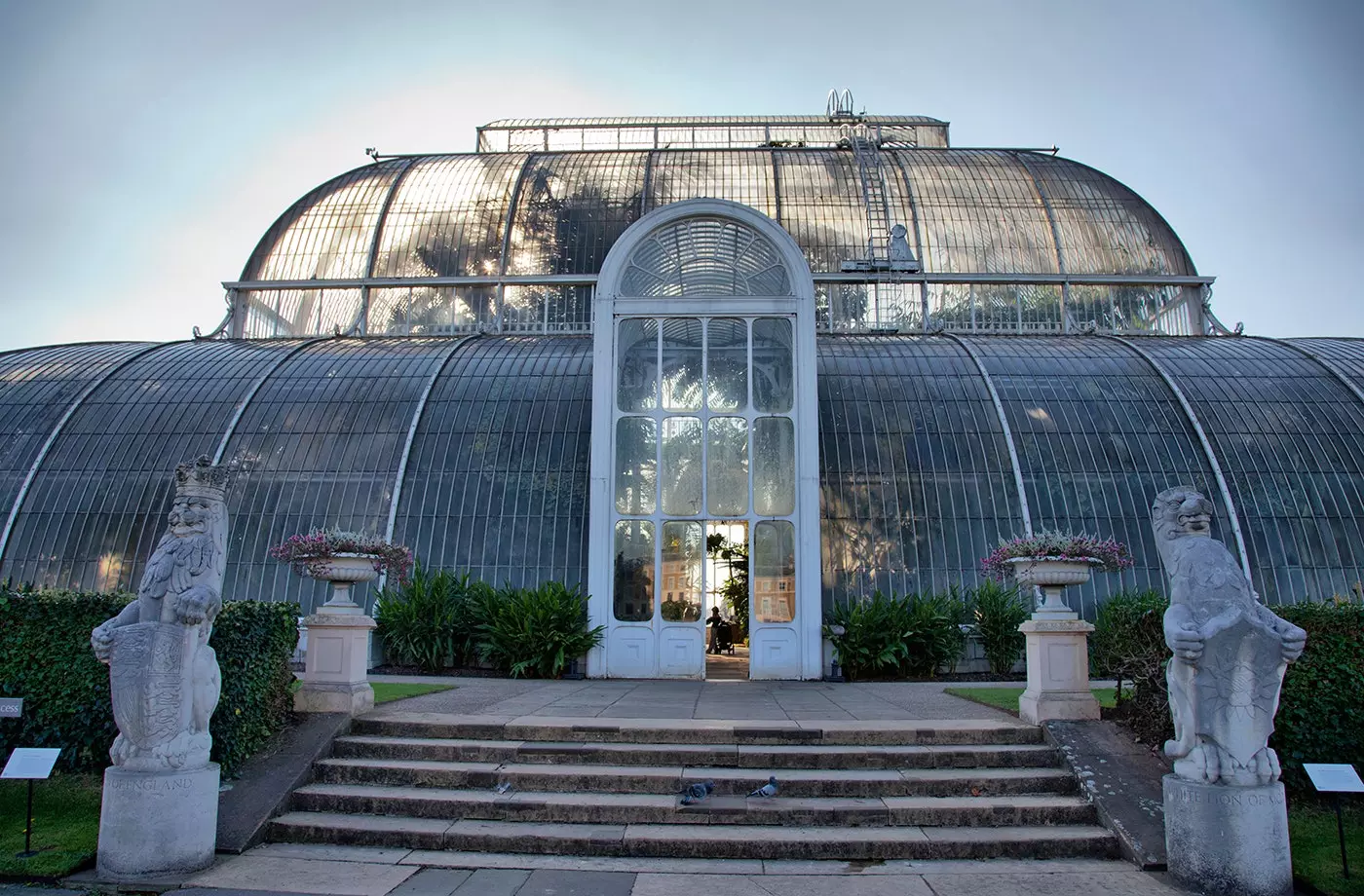 Palmový dom v Kew Gardens