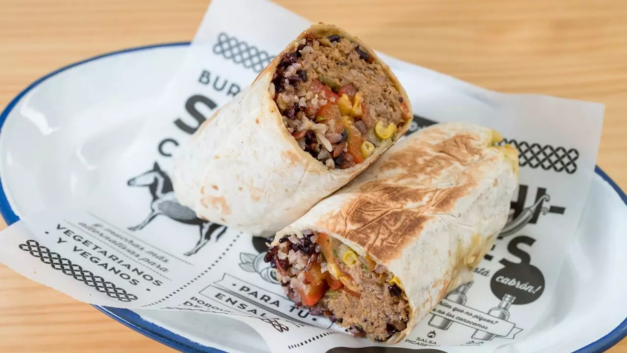 JLeo's, Baja California ve Akdeniz bir burritoda