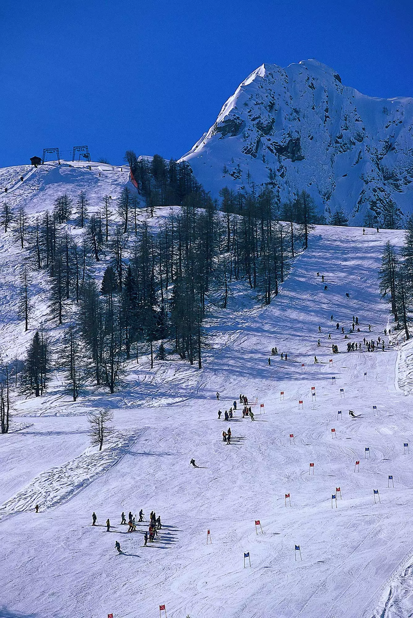 Pusat peranginan ski Malbun Liechtenstein