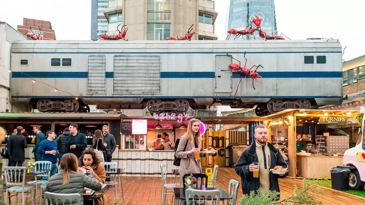 Vinegar Yard: els 'greatest hits' de Londres concentrats en un gran mercat