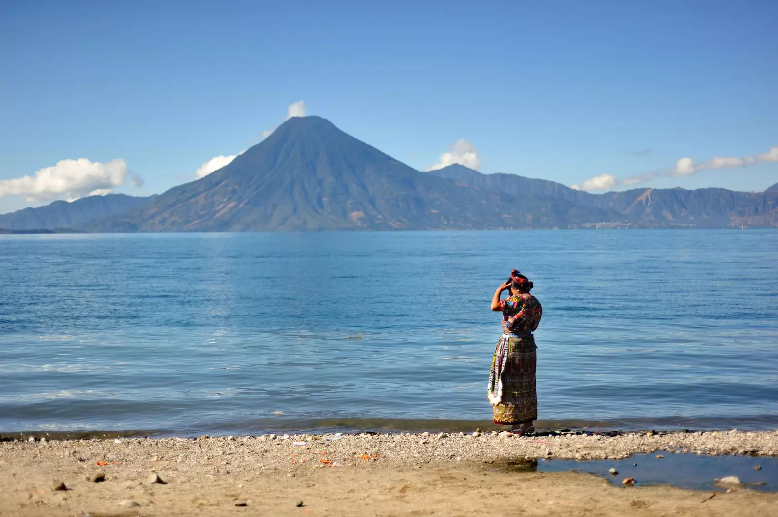 Atitlan'da Guatemala