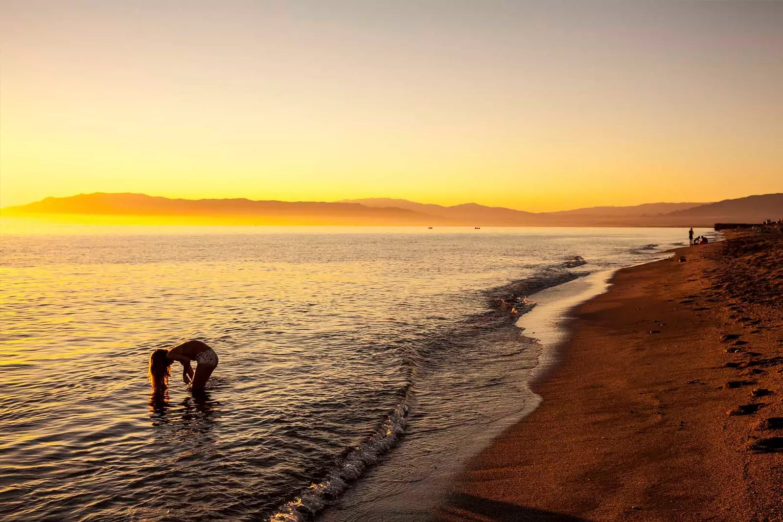 Eterno pôr do sol no Cabo