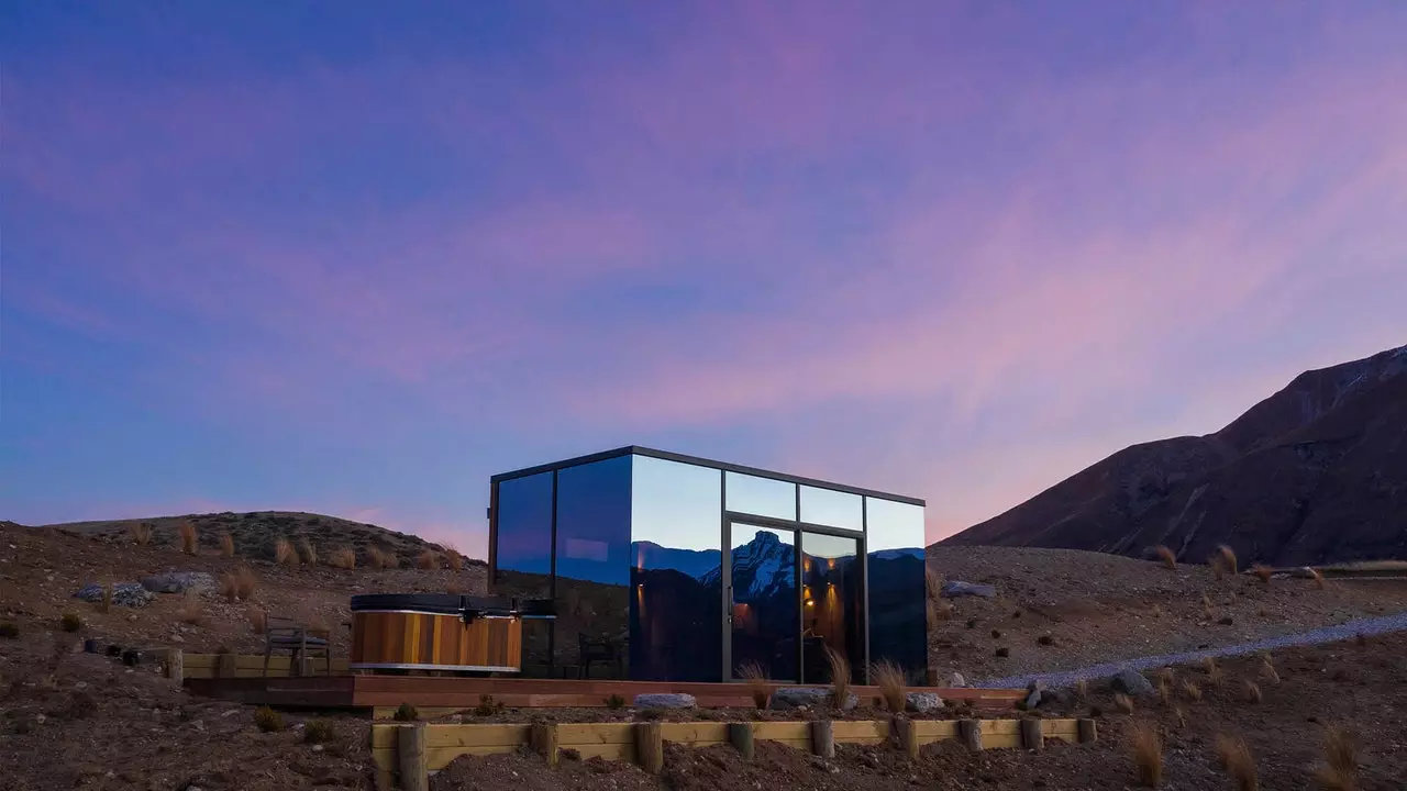 Ces cabanes de verre se fondent dans le paysage néo-zélandais