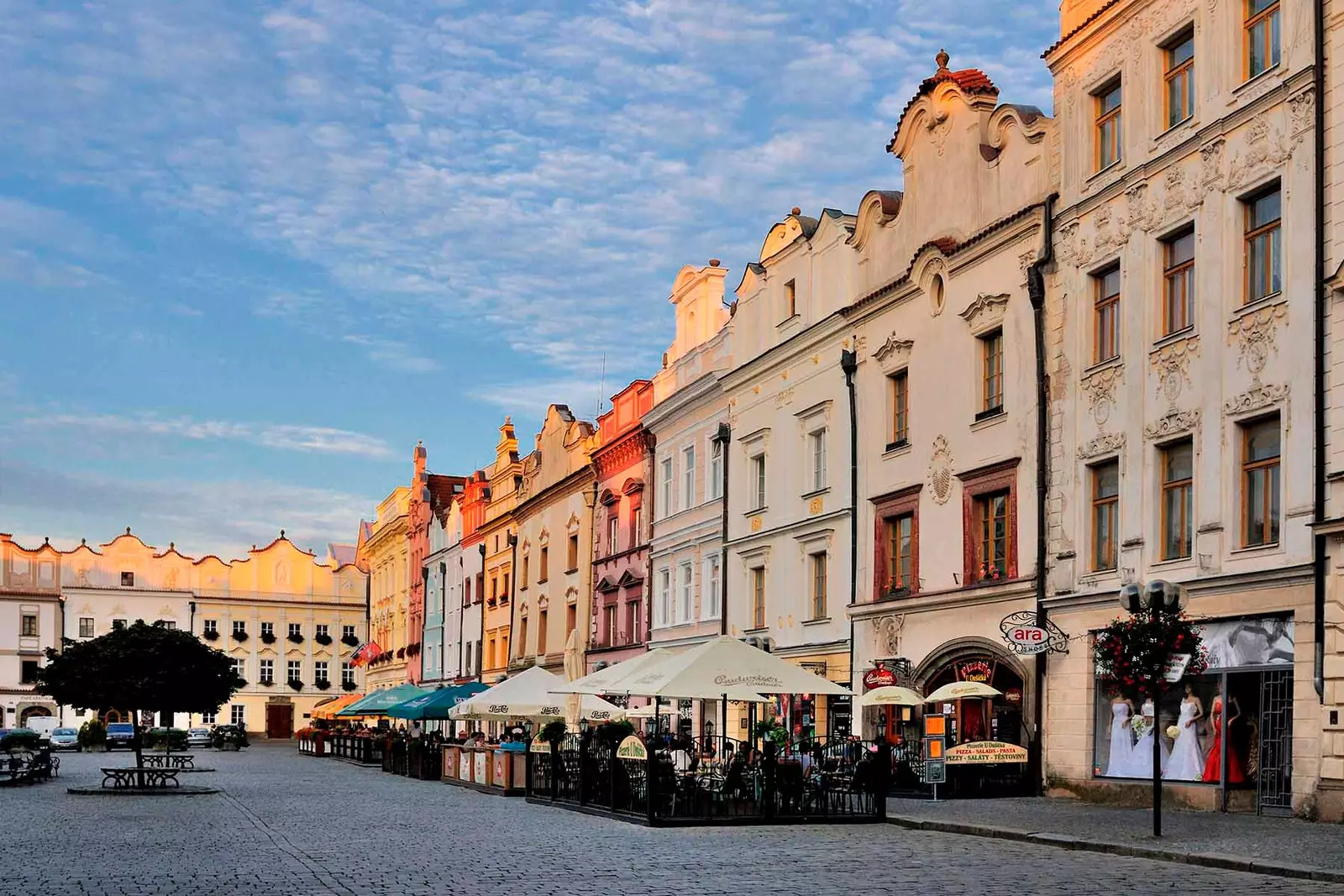 Pardubice square