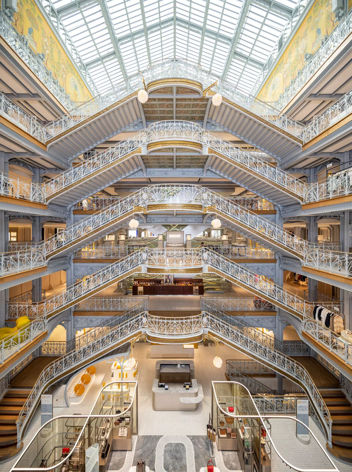 Interior of La Samaritaine Paris