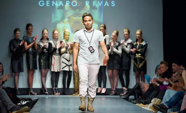 Den peruanske designeren Genaro Rivas på Oslo Fashion Week