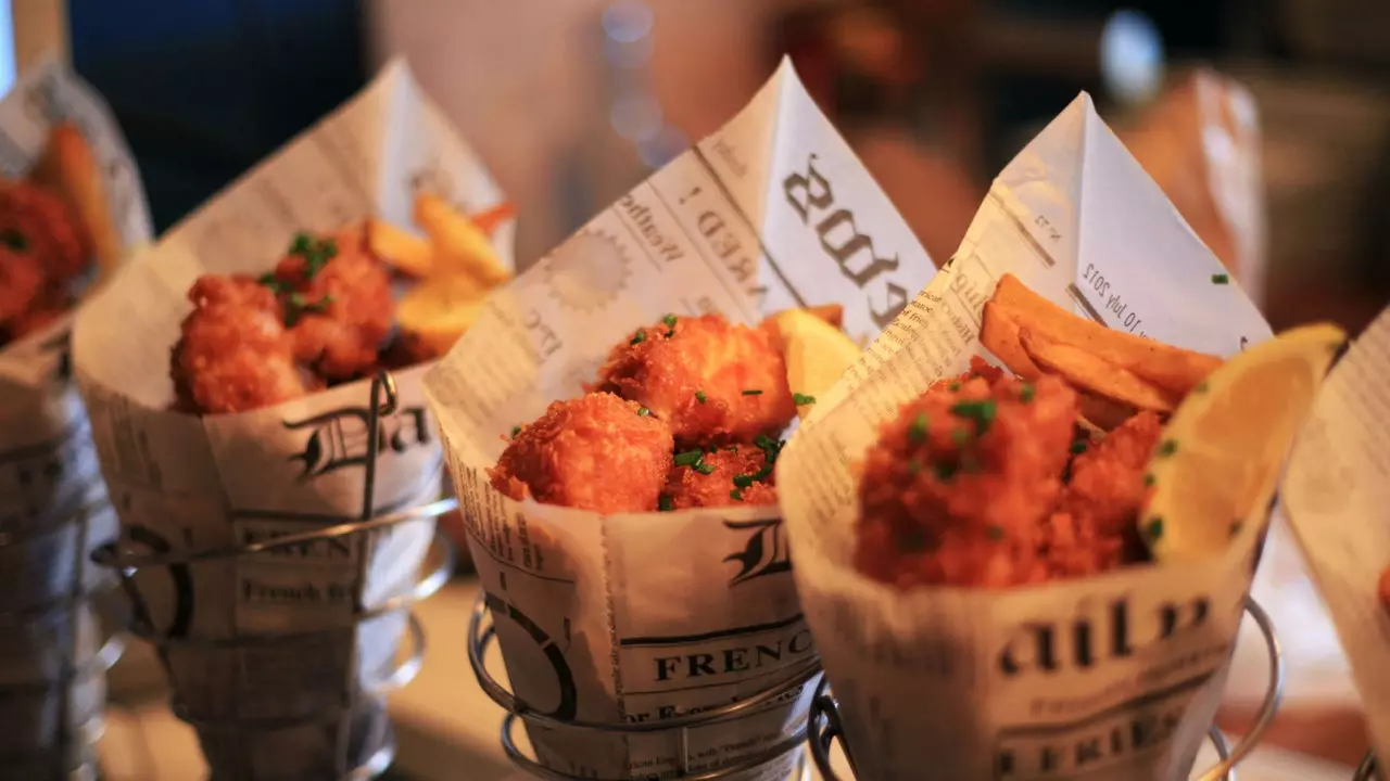 The Fish & Chips Shop, street food for gourmets in Barcelona