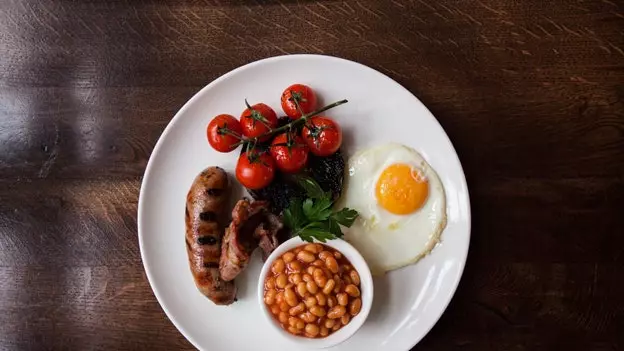 Daerah sarapan pagi di London