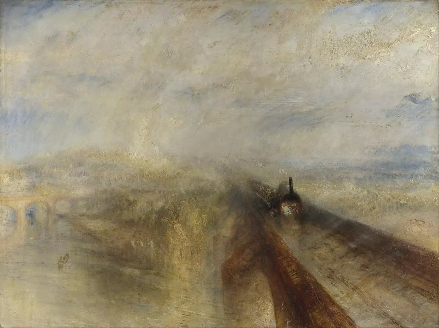 „Rain Steam and Speed” Joseph Mallord William Turner