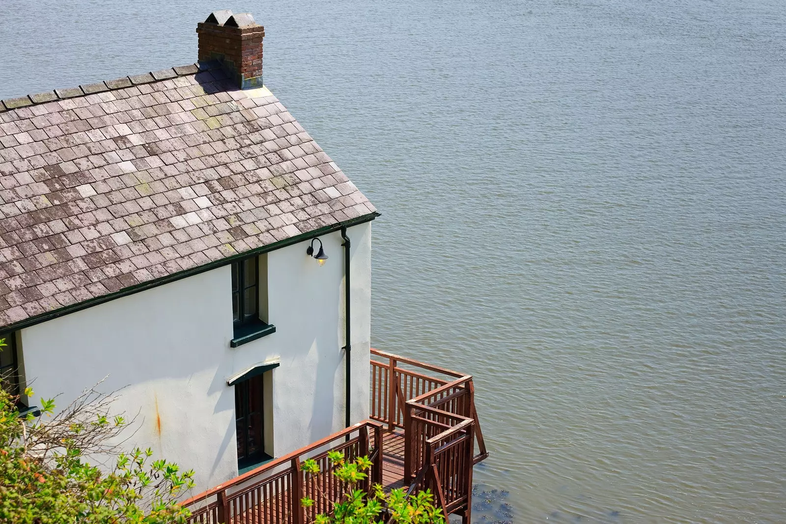 Hangar à bateaux à Laugharne