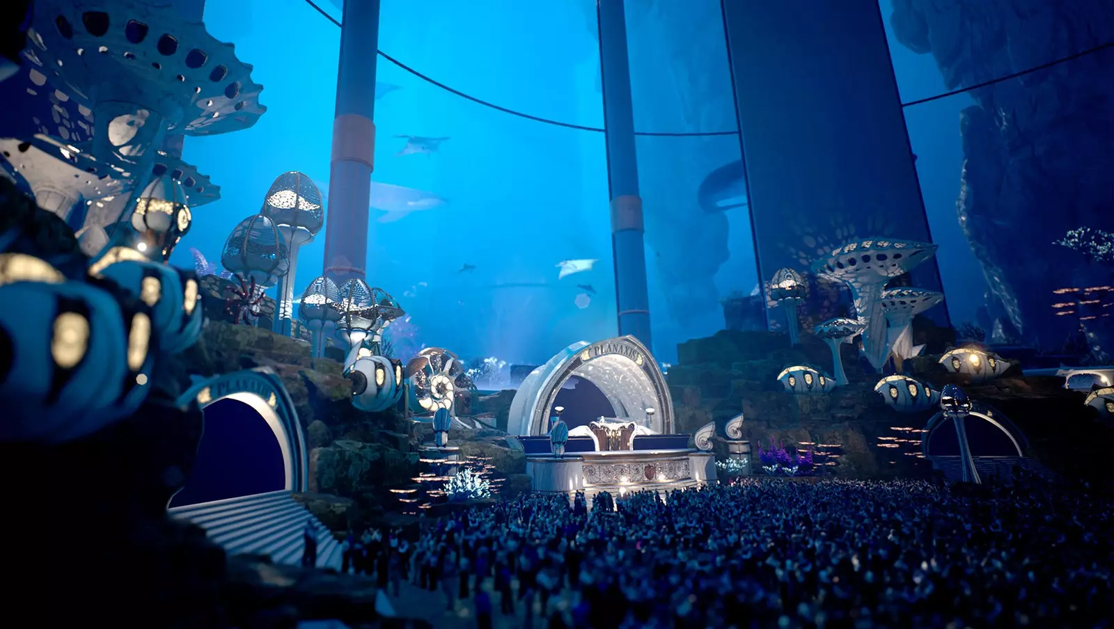 Planaxis Virtual Tomorrowland Stage 31. desember 2020