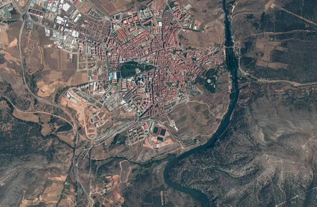 Aerial image of Soria